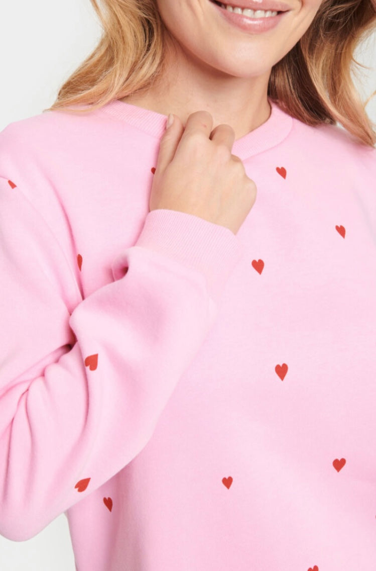 Heart Sweatshirt | Bonbon