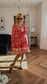 India Dress | Red