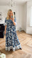 India Maxi Dress | Navy