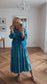 Florrie Midi Dress | Denim Blue