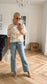 Emily Peplum Top | Ivory