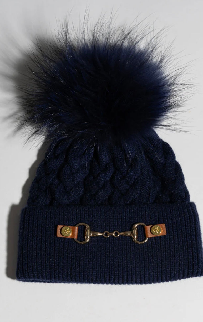 Burley Cashmere Mix Hat | Navy