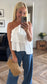 Rosie Frill Top | White