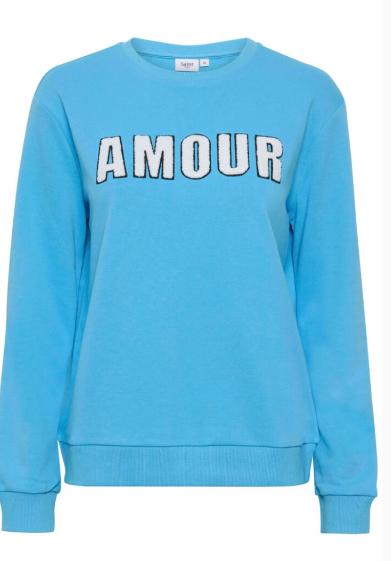 Amour Sweatshirt | Bonnie Blue
