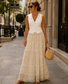 Annabella Crochet Skirt | Cream