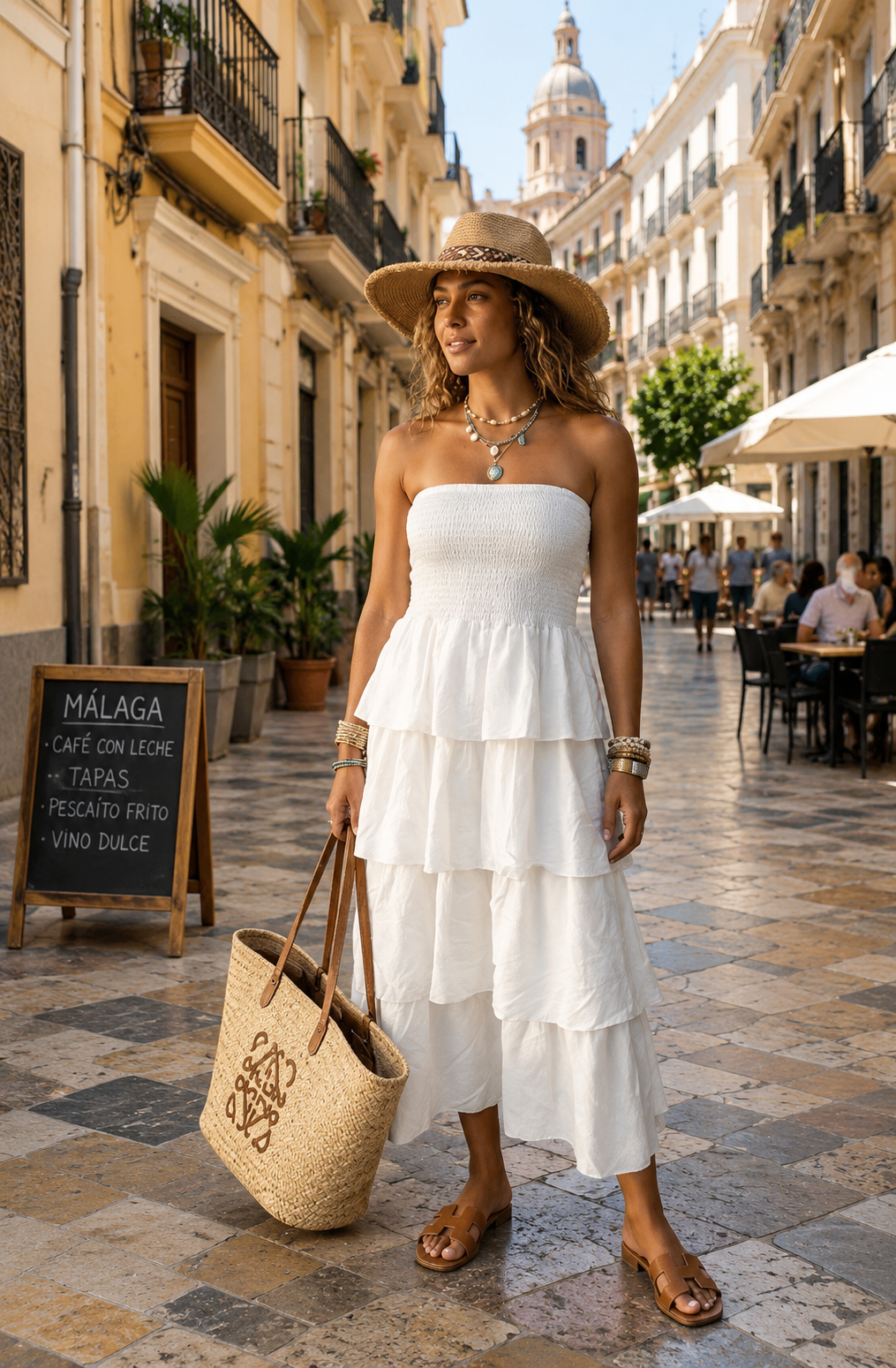 Jasmine Dress | White