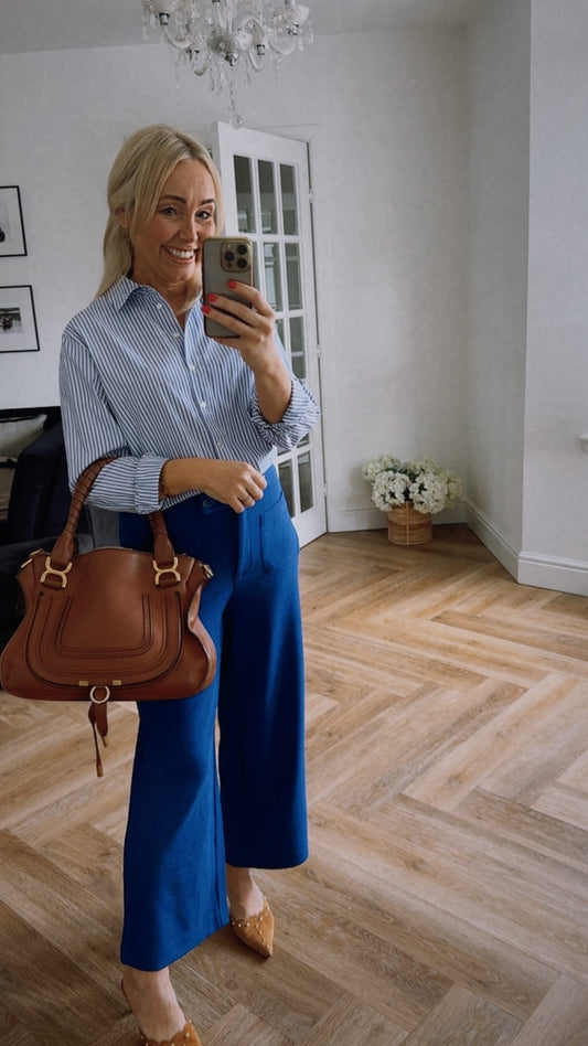 Kate Trousers | French Blue
