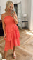 Mykonos Dress ( Short ) | Coral