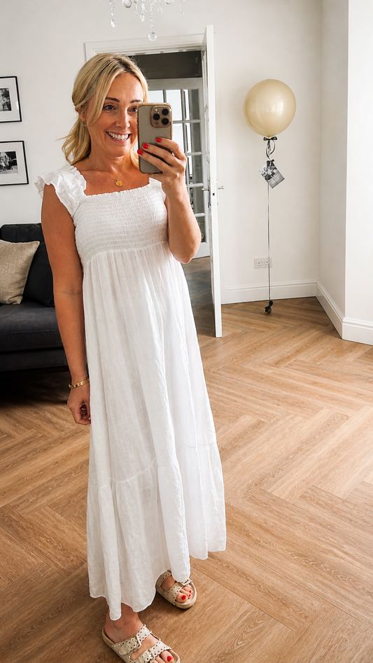 Maeve Maxi Dress | White