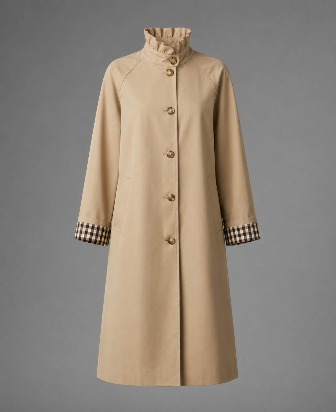Rebecca Tuck Pleat Collar Trend | Classic Camel