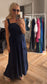 Florence Dress | Navy