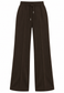 Wide Leg Joggers | Chocolate