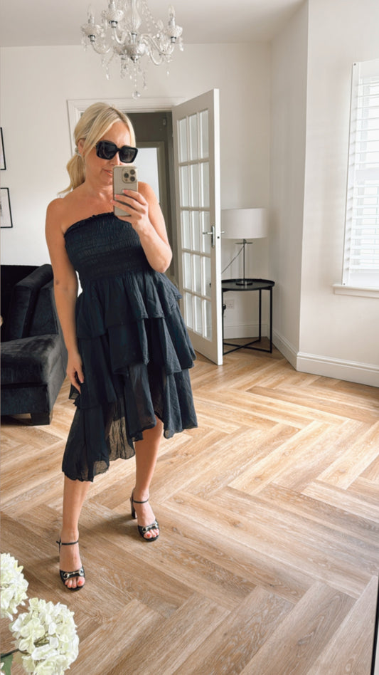 Mykonos Dress ( Short ) | Black