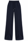 Wide Leg Joggers | Navy