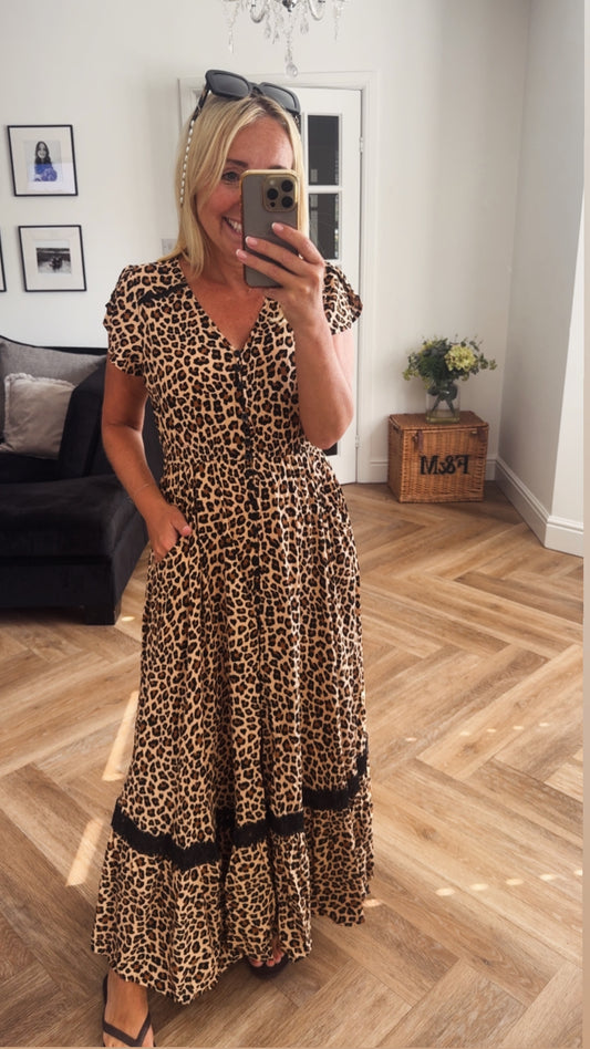 Stella Leopard Print Dress