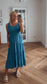 Florrie Midi Dress | Denim Blue