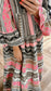 Amalfi Aztec Maxi Dress | Grey & Pink