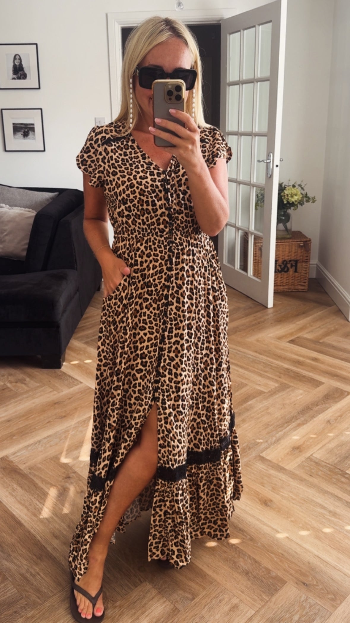 Stella Leopard Print Dress