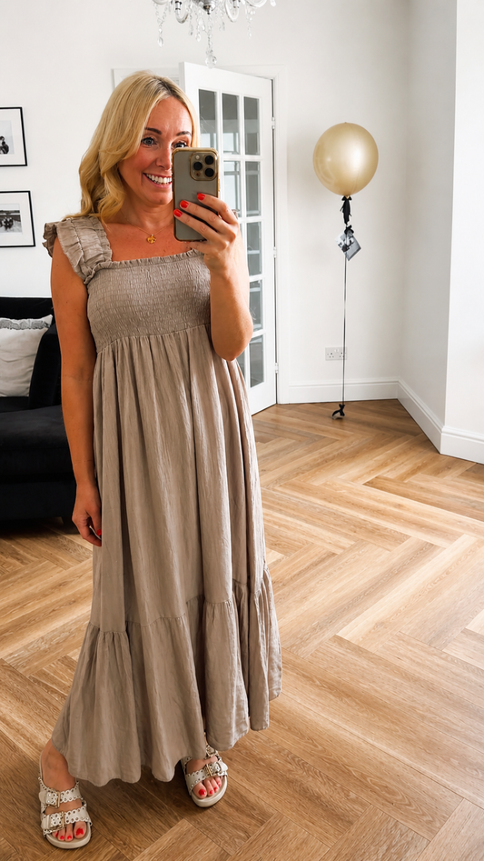 Maeve Maxi Dress | Taupe