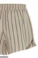Foxa Striped Beach Shorts | Black Stripe