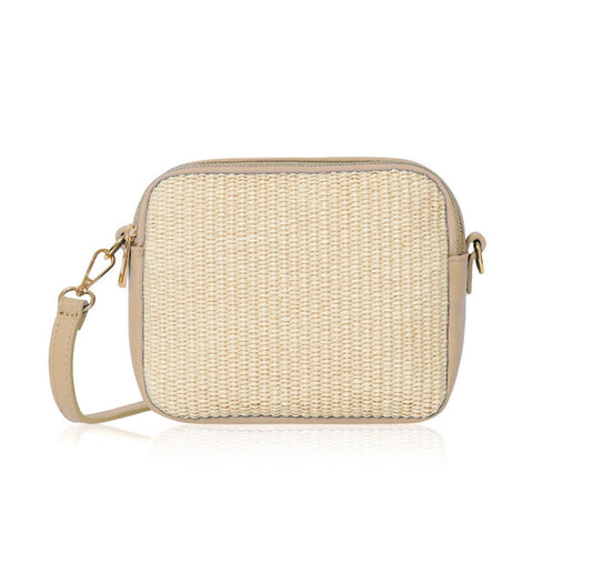 Florence Woven Bag | Taupe