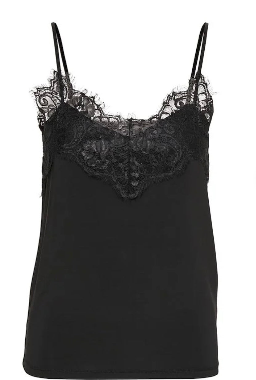 Lace Camisole | Black