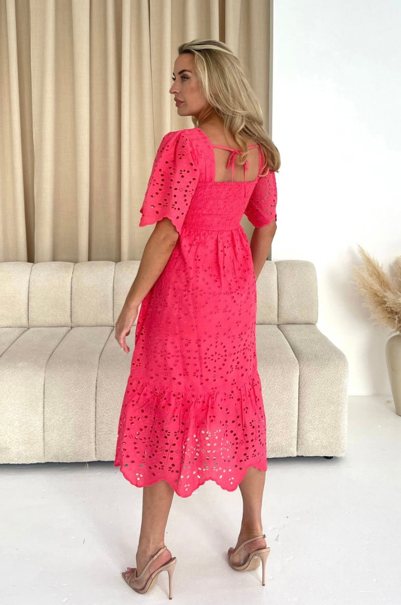 Soller Dress | Coral