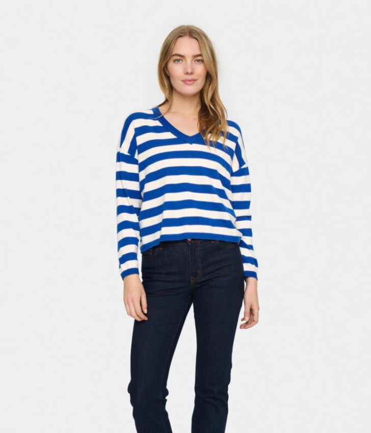 Stripe Jumper | Blue