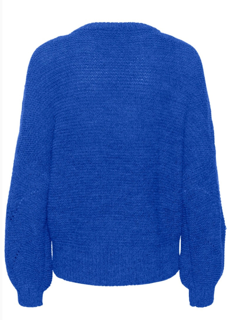 Lia Pullover | Surf Blue