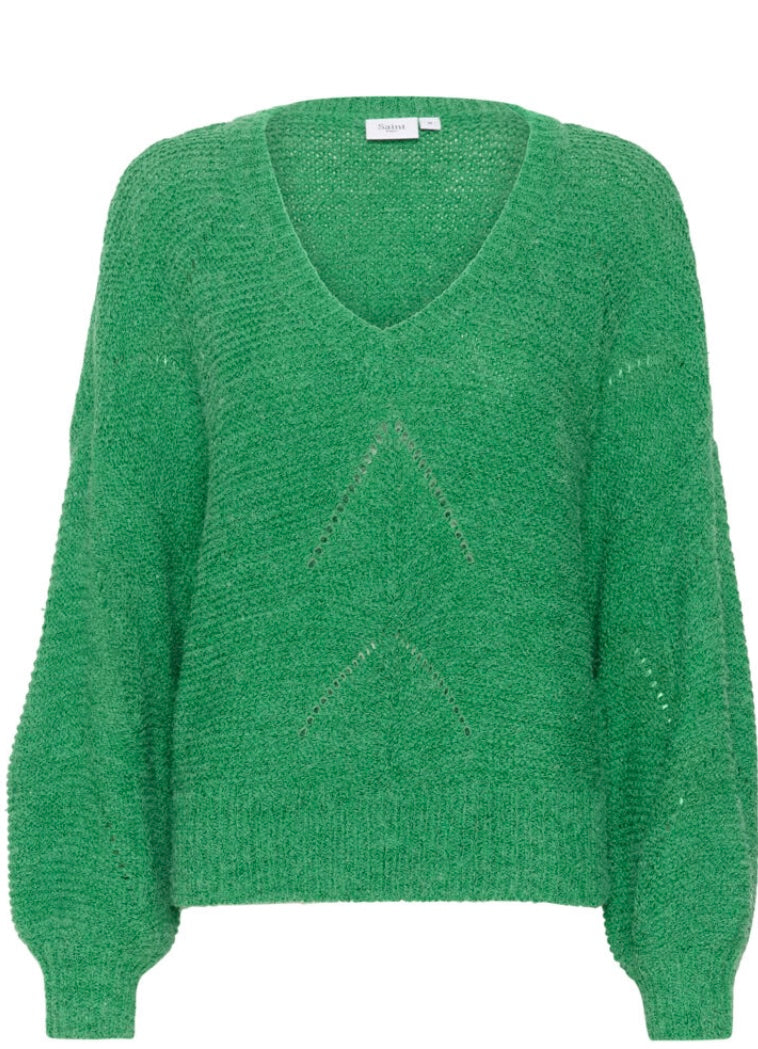 Lia Pullover | Gumdrop Green