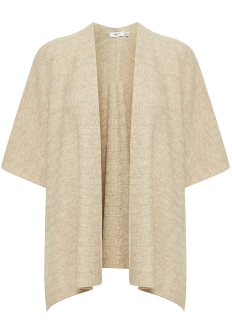 Wilma Poncho Cape | Beige