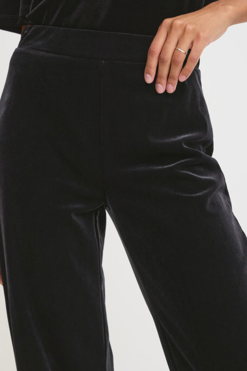 Valentino Pants | Black Velvet