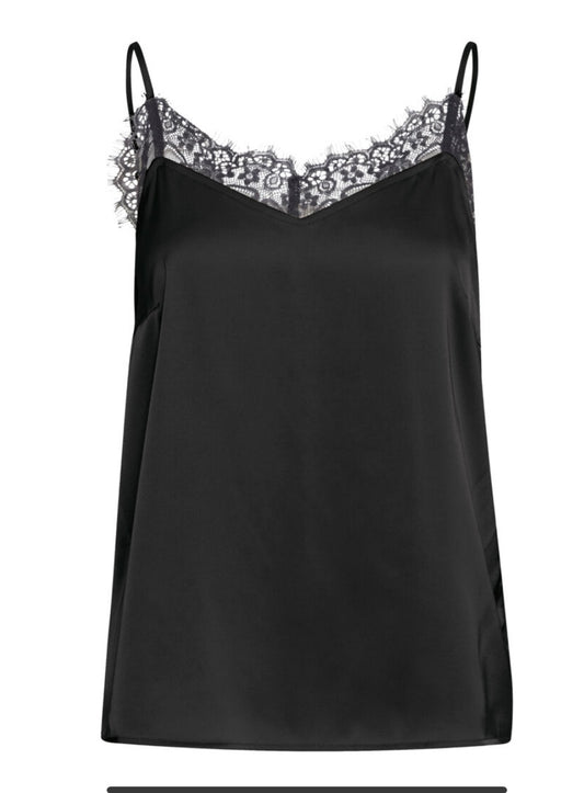 Eva Lace Camisole | Black