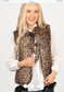 Katrina Quilted Gilet | Leopard