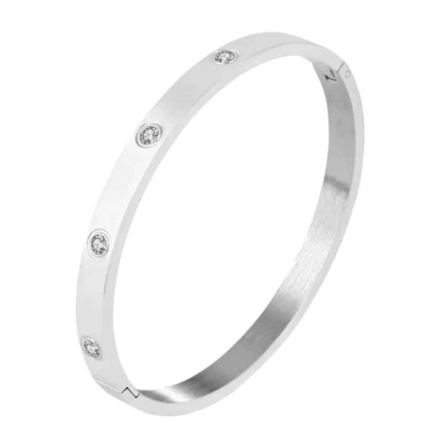 Bella Bangle | Silver