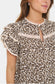 Kitty Top | Cream Leopard