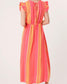 Annecy Aztec Dress | Coral Mix