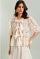 Emily Peplum Top | Ivory