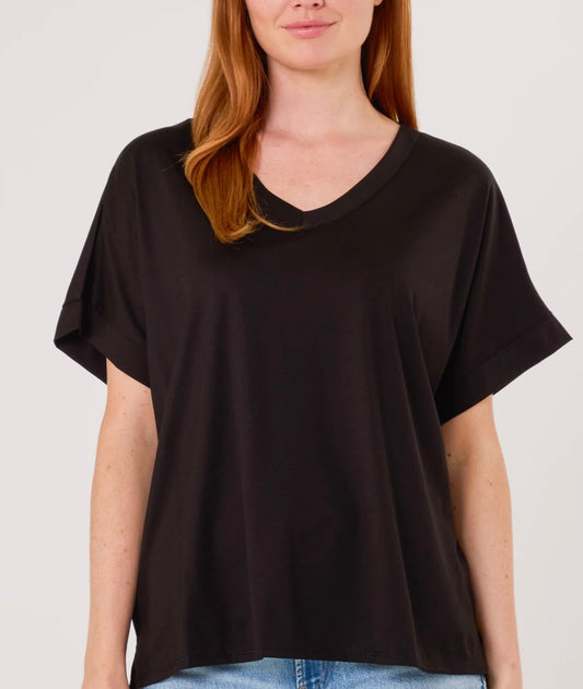 Tracey Basic Tee | Black
