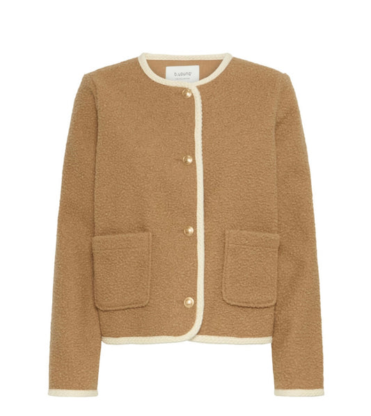 Mabel Boucle Jacket | Camel