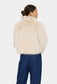 Elsie Faux Fur Jacket | Cream