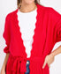 Tilly Cardigan | Tomato Red