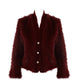Sadie Faux Fur Coatigan | Wine