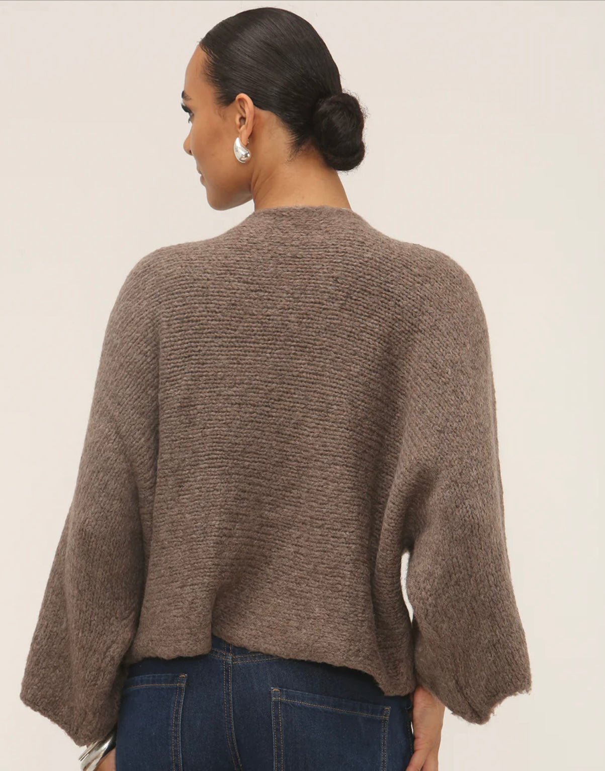 Jenny Bow Jumper | Cream