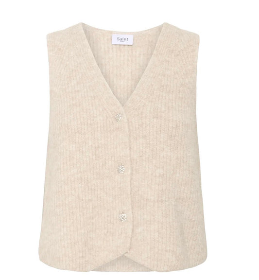 Eva Knitted Waistcoat