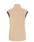 Linda Faux Fur Gilet | Humus Mix