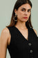Elodie Lace Waistcoat | Black