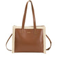 Shearling Tote Bag | Tan