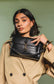 Flap Over Shoulder Bag | Black