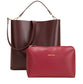 Portrait Tote Bag | Burgandy